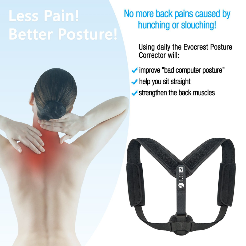 Illustration for article titled Save 25% on Evocrest Posture Corrector! Get our Special Launch Offer by using the Discount Code 252BYDTK at checkout.